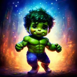 Hulk baby wallpaper