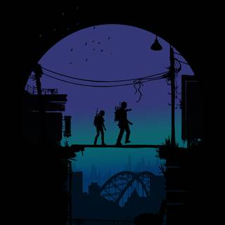 The Last of Us iPhone 15 wallpaper