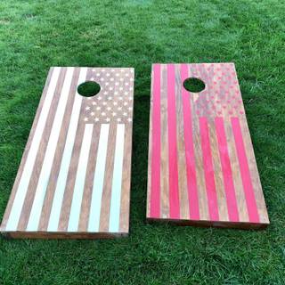 Cornhole wallpaper
