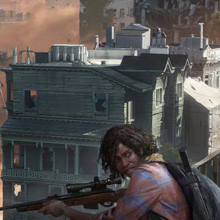 The Last of Us iPhone 15 wallpaper