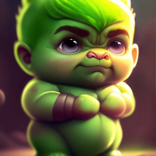 Hulk baby wallpaper