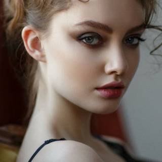 Woman face wallpaper