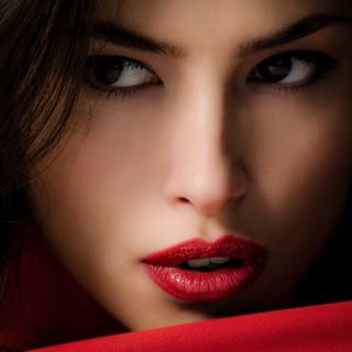 Woman face wallpaper