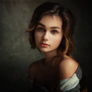 Woman face wallpaper