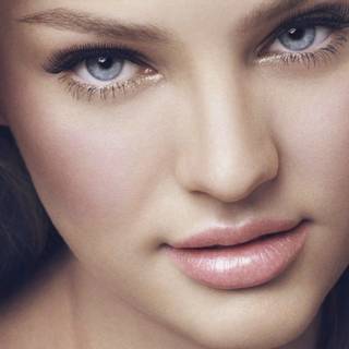 Woman face wallpaper