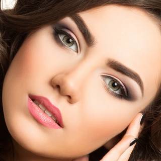 Woman face wallpaper