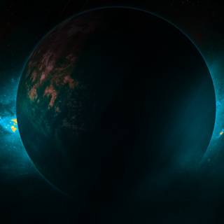 Dark planets wallpaper