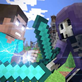 Herobrine PC wallpaper