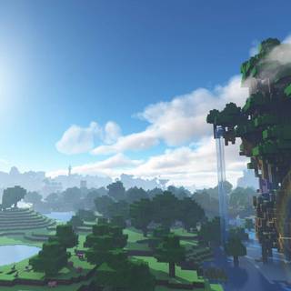 Herobrine PC wallpaper