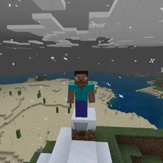 Herobrine PC wallpaper