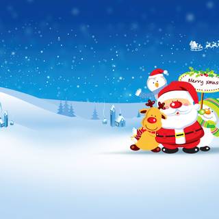 Cool Christmas wallpaper