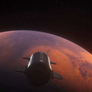 SpaceX Mars wallpaper