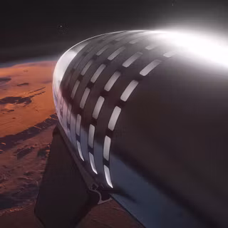 SpaceX Mars wallpaper