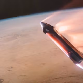 SpaceX Mars wallpaper