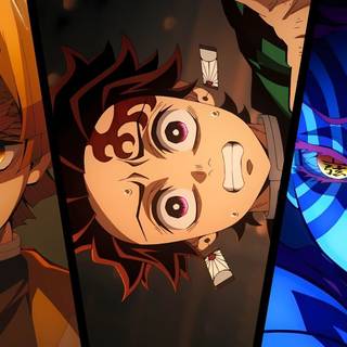 Zenitsu Infinity Castle wallpaper