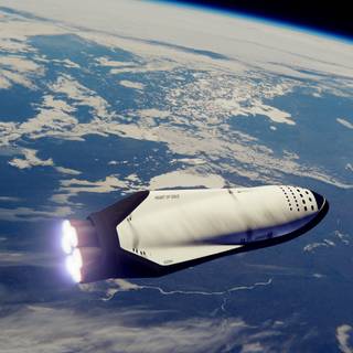 SpaceX Mars wallpaper