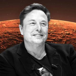 SpaceX Mars wallpaper