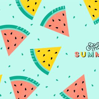 Cute PC summer wallpaper