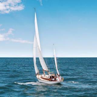 Sailboat 4k wallpaper