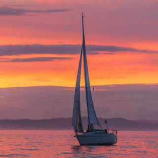 Sailboat 4k wallpaper