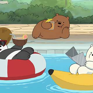 We Bare Bears 4k wallpaper