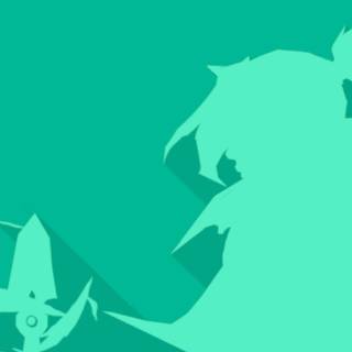 Clean green 4k wallpaper