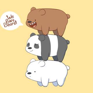 We Bare Bears 4k wallpaper