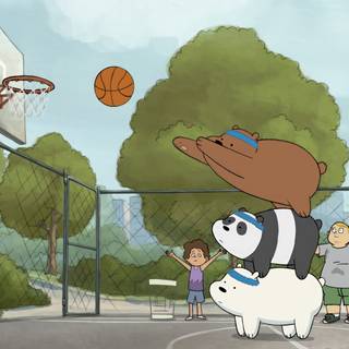 We Bare Bears 4k wallpaper