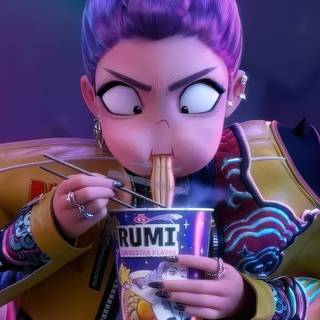 K-Pop Demon Hunters iPhone wallpaper