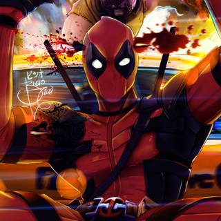 4k PC Deadpool wallpaper