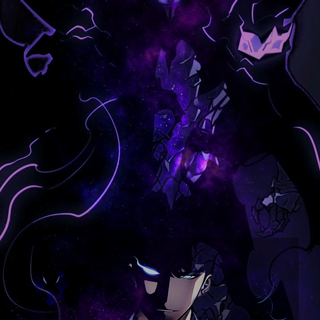 Solo Leveling dark phone wallpaper