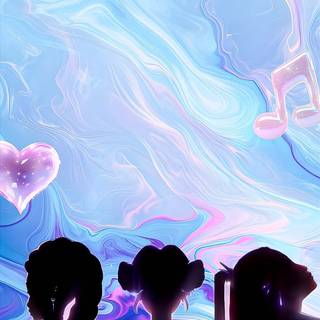 K-Pop Demon Hunters iPhone wallpaper