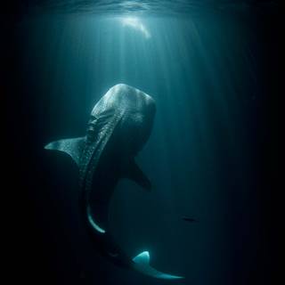 Whale shark iPhone wallpaper