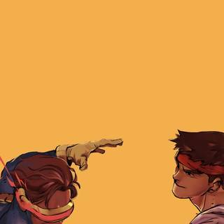 Cyclops iPhone wallpaper