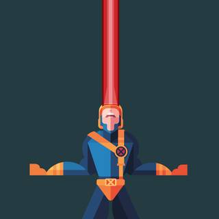 Cyclops iPhone wallpaper