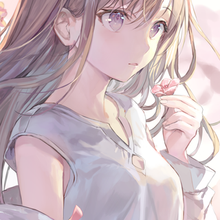 Anime phone girl wallpaper