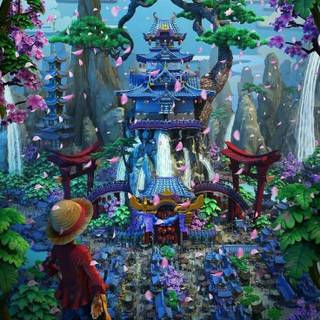 One Piece anime iPhone wallpaper