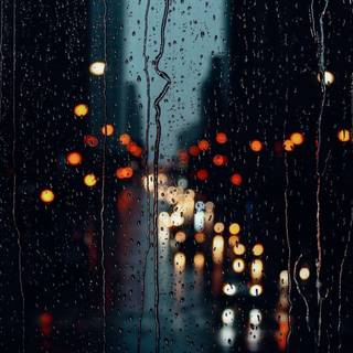 iPhone rain drop wallpaper