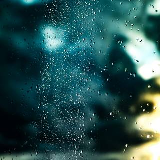 iPhone rain drop wallpaper