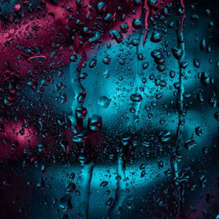 iPhone rain drop wallpaper