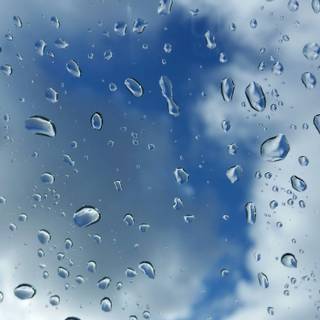 iPhone rain drop wallpaper