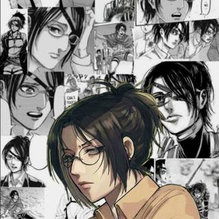 Hange Zoë iPhone wallpaper