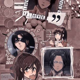 Hange Zoë iPhone wallpaper