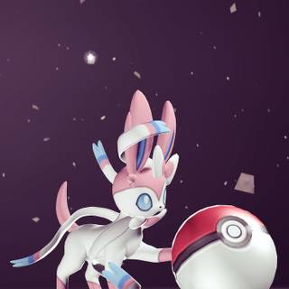 Sylveon iPhone wallpaper