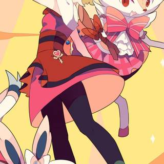 Sylveon iPhone wallpaper