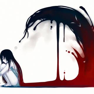 Anime sad desktop wallpaper