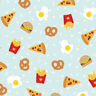 Aesthetic food desktop wallpaper