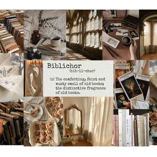 Aesthetic book desktop wallpaper