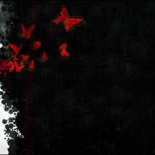 Dark anime aesthetic desktop wallpaper