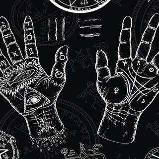 Witch aesthetic desktop wallpaper